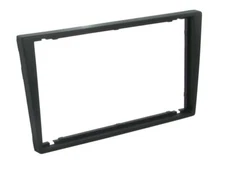Car Stereo Radio Double Din Fascia Panel Black For Vauxhall Corsa C 2000-2004