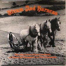 STEAM AND HARNESS HEAVY HORSES 1978 UK SAYDISC VINYL LP SDL 284 + INSERT NR MINT
