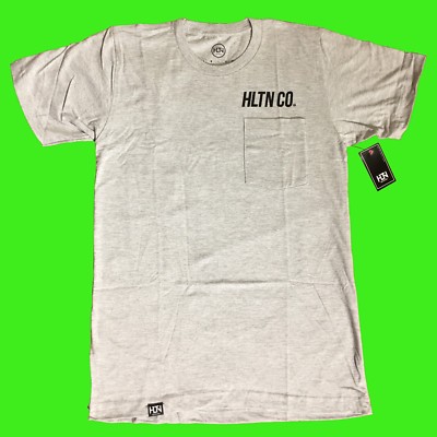 HLTN Happy Livin The Now T Shirt Grey size S (D3) **NEW with Tags**