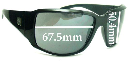 SFX Repuesto Lentes de Gafas de sol se adapta Quiksilver el Don - 67mm de  ancho | eBay