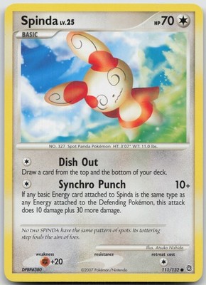 Spinda Common Secret Wonders 111/132 LP Atsuko Nishida