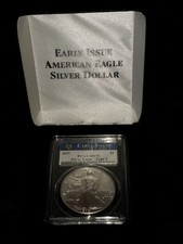 EARLY ISSUE AMERICAN EAGLE SILVER DOLLAR $1 TYPE 2 2021 1OZ COIN PCGS MS70