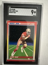 1990 Score #556 - Jerry Rice , Rocket Man