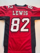 Reebok CFL Calgary Stampeders #82 NIC LEWIS Football Jersey STITCHED RED SMALL