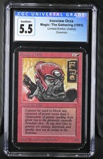 IRONCLAW ORCS Alpha C CGC 5.5 MTG [Nostalgium]