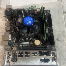 Gigabyte GA-H110M-S2H-GSM motherboard with Intel Core i3 7100 CPU 8GB DDR4 RAM