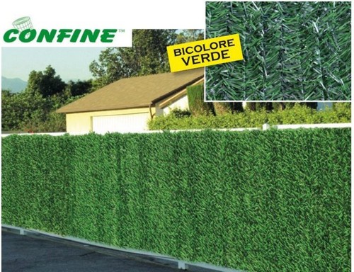 siepe finta artificiale AGHI green screen h.100 3 mt sempreverde 30 fascette OMA - Foto 1 di 3