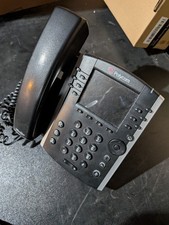Polycom VVX 410 2200-46162-025 IP VOIP POE Telephone
