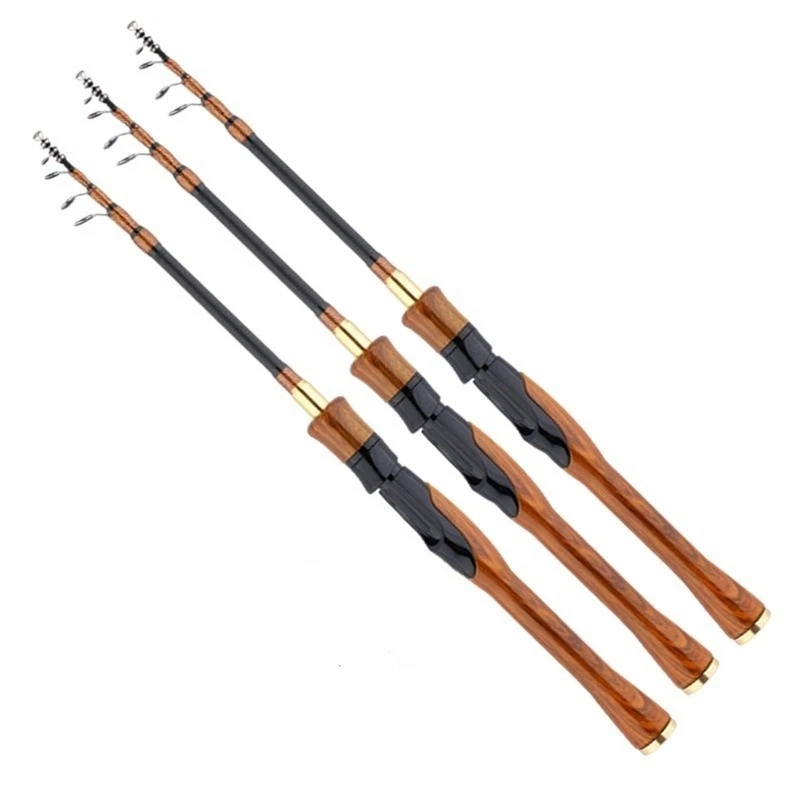 Telescopic Fishing Rods Carbon Fiber Ultra-Light Fast Rod Casting Spinning Pole