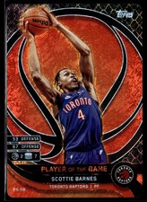 2025-26 Topps Match Attax #PG-SB Scottie Barnes Player of the Game