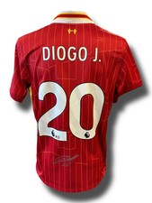 DIOGO JOTA SIGNED LIVERPOOL FC 2024/25 HOME SHIRT (ACG CERT AG16565)