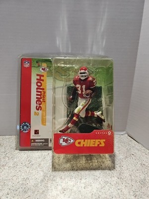 Vntg McFarlane 2004 NFL Kansas City Chiefs Priest Holmes #7 Series 9 Figure