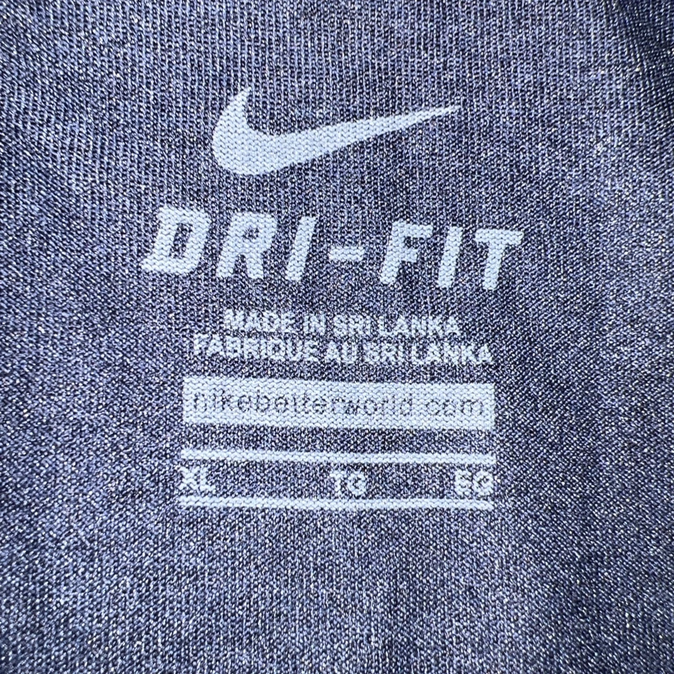 Camisa Nike Dri-Fit XL azul emitida por el equipo de remo Smith College Crew XL para mujer nueva sin etiquetas Foto 3 de 4