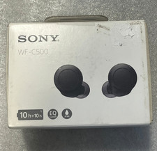 Sony WF-C500 Truly Wireless In-Ear Bluetooth Earbuds With Mic IPX4 - Black