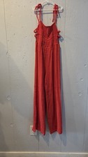 Urban Outfitters Courtney Tie Shoulder Jumpsuit XS Women Casual Boho Beach