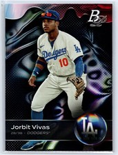 2023 Bowman Platinum Top Prospects #TOP-29 Jorbit Vivas - Los Angeles Dodgers
