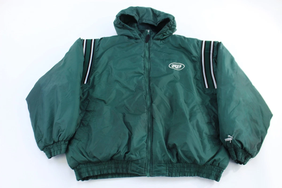 90s y2k OLD vintage PUMA nylon jacket 緑 PUMA Jacket Vintage Coats 