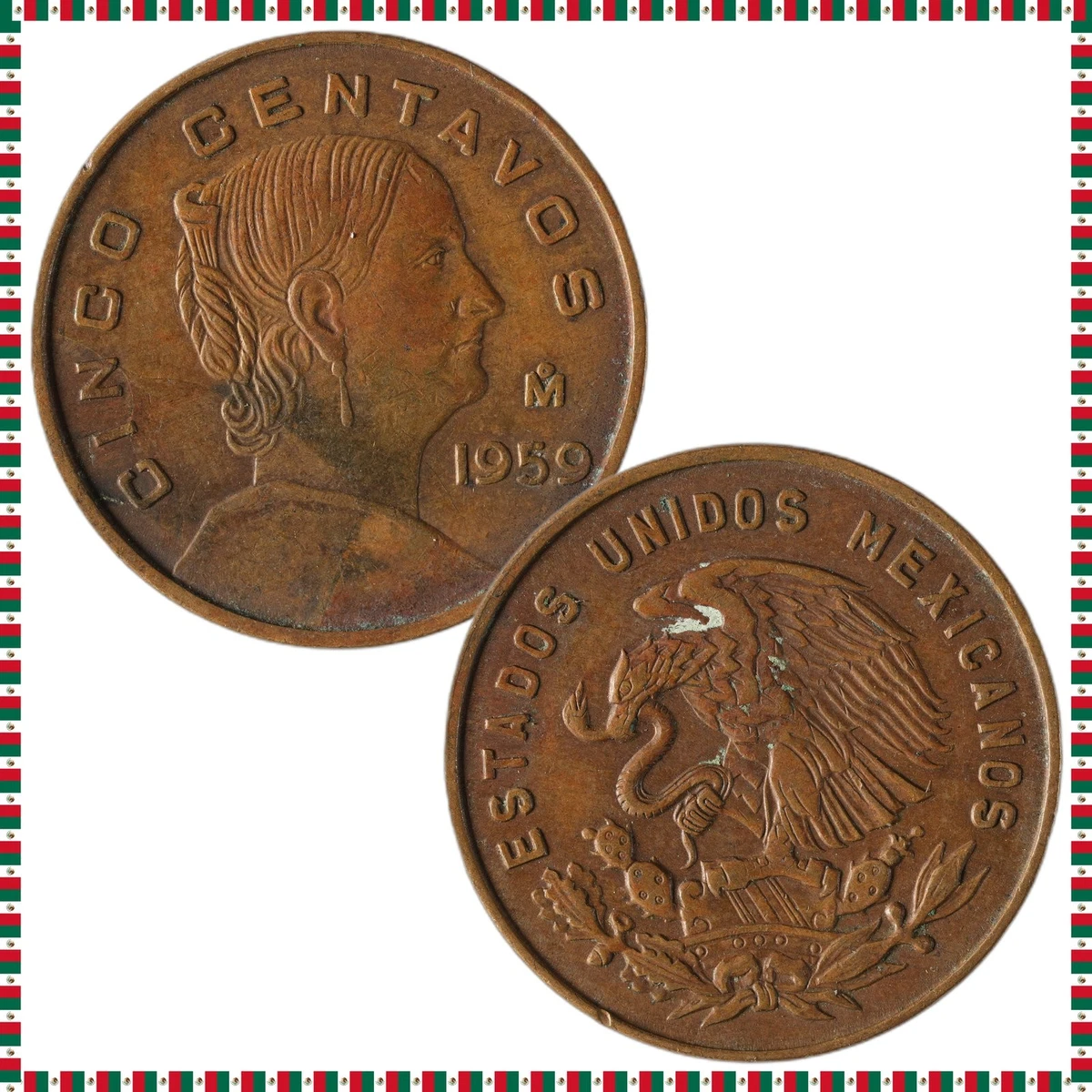 5 Centavos 1959 Mexican Coins (1905-Now) for sale | eBay