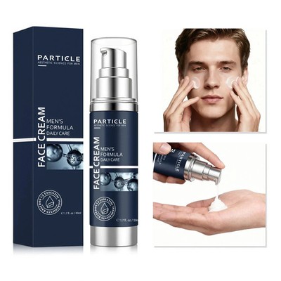 Particle Face Cream For Men 6 In 1 Moisturizer Anti Aging Cream Fights Eye Bags