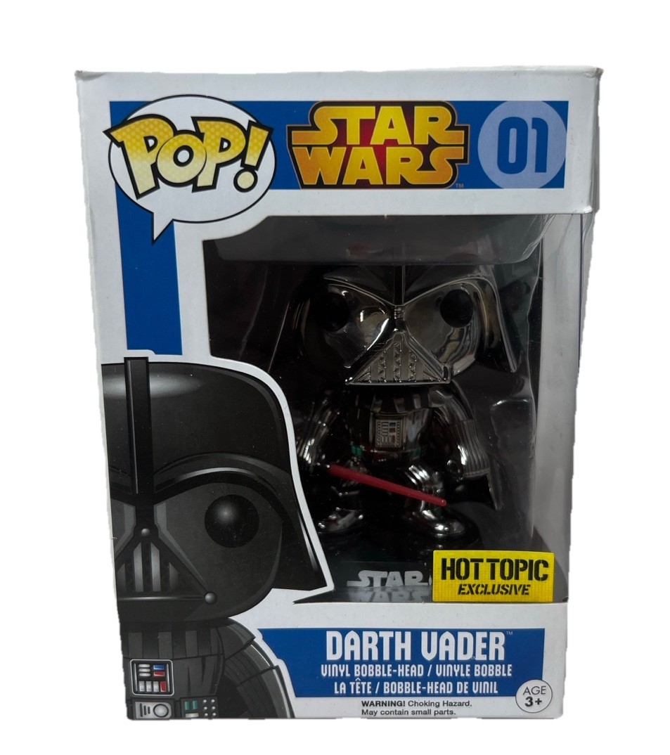 Funko Pop! Rides: Star Wars Darkside - Tie Advanced X1 with Darth Vader | Merchandising Oficial de Ciencia Ficción - Figura de Vinilo Coleccionable para Decoración - Regalo Friki de Cumpleaños