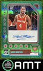 Kobe Bufkin RC 2023-24 Panini Donruss Optic Auto Series Green Hawks