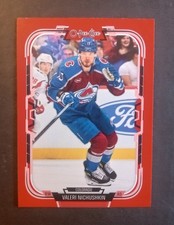 Valeri Nichushkin 2025-26 O-Pee-Chee Red Border Parallel SP #47 Mint Hockey