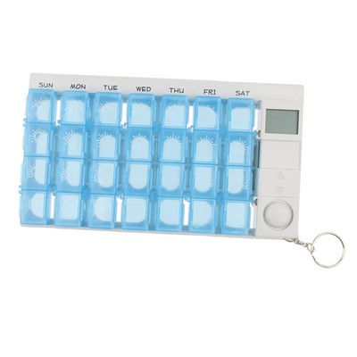 28 Grids Elektronische Pille Lagerung Box 7 Tag Wöchentlich Medizin Container