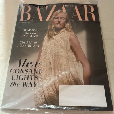 Harper's Bazaar Alex Consani The Freedom Issue Summer 2026 NEW