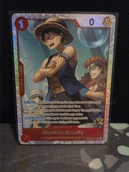Monkey D. Luffy OP14-013 Super Rare The Azure Sea's Seven