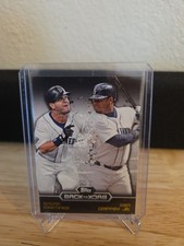 2016 Topps - Back-To-Back Ken Griffey Jr Edgar Martinez Seattle Mariners HOF