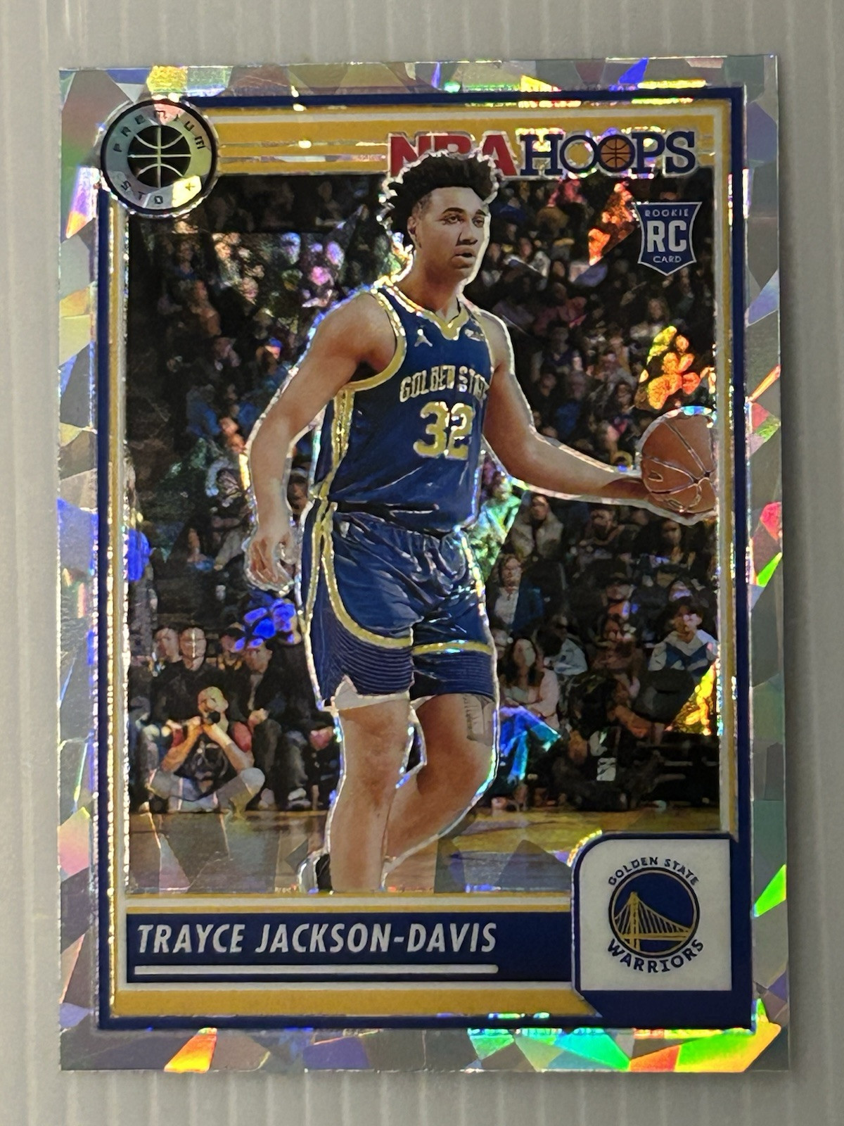 2023-24 Panini Nba Hoops Premium Stock - Ice Prizm #68 Trayce Jackson-Davis (RC)