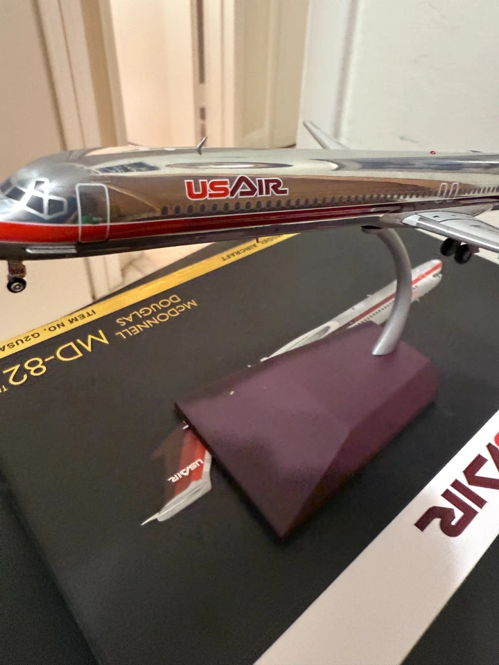 US Air MD-82 Geminijets200 Cromo N824US Edición Limitada (Raro)  Foto 4 de 4