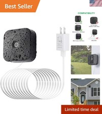 Micro USB Power Adapter with 25ft Waterproof Cable for Blink Security Cameras