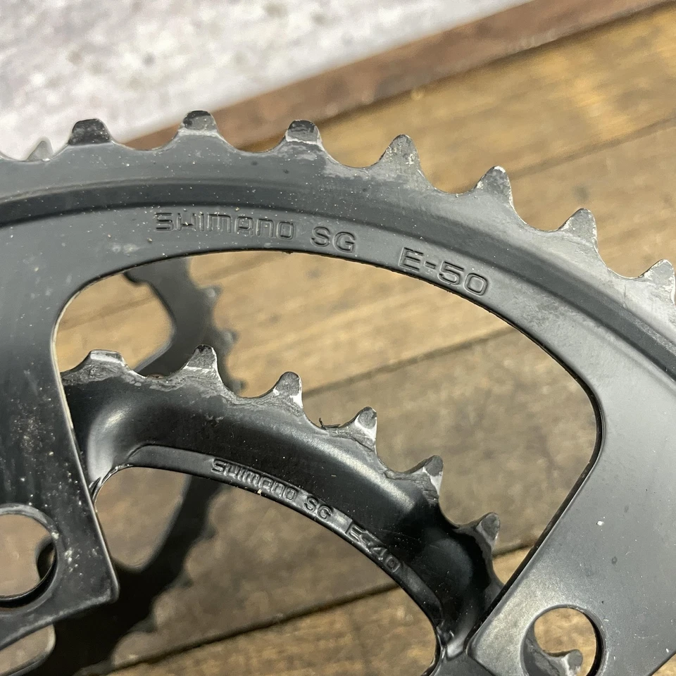 Shimano SG Chainring Set 50/40/30T 110/74 BCD 5-Bolt Triple Steel MTB Mountain - Image 4 of 4