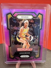 Lexie Brown- 2024 Panini WNBA Monopoly Pink Prizm #104/149 #41 LA Sparks