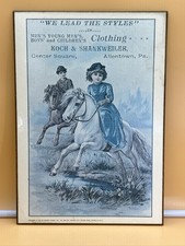 1973 Koch & Shankweiler Ad. Hickory Plaque pr...