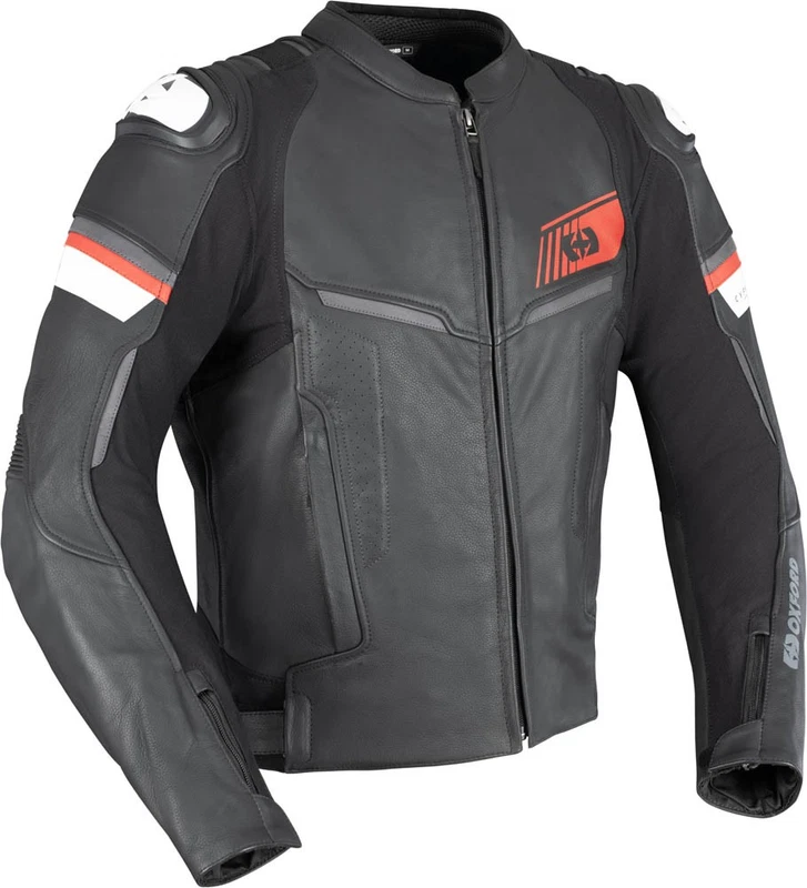 Oxford Cypher 1.0 Leather Black White Red