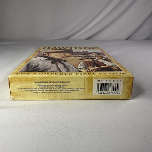 Rawhide The Complete First Season 1 (DVD, 7 DISC) - Picture 5 of 9