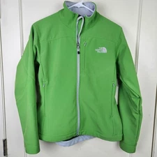 The North Face Apex Bionic Jacket Women’s Size M RARE Green Softshell Coat
