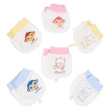 6 Sets Gloves Infant Baby Foot Protective Hand Cover Anti-scratch