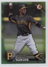 2016 Bowman Prospects Green 41/99 Alen Hanson #BP102 0t2