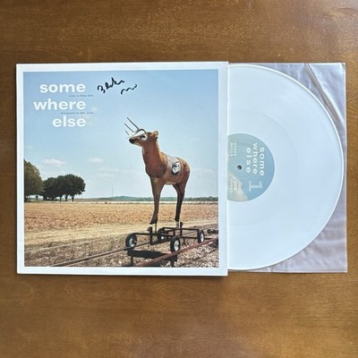 BLAKE MILLS Some Where Else SIGNED cover WHITE vinyl LP 2015 NM/VG++