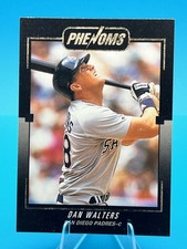 1992 Donruss The Rookies Phenoms Dan Walters Card #BC-12 Rookie RC. rookie card picture