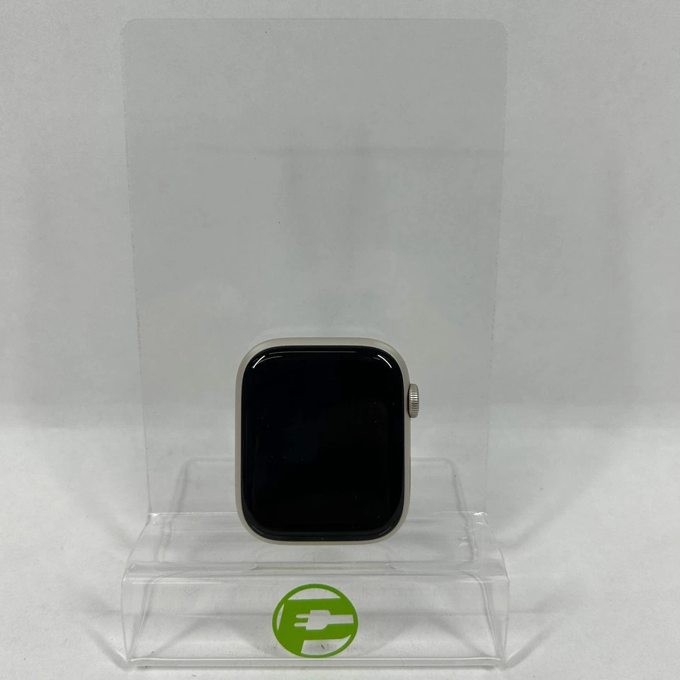 GPS Only Apple Watch Series 8 45MM Silver Aluminum A2774 - Image 2 of 4
