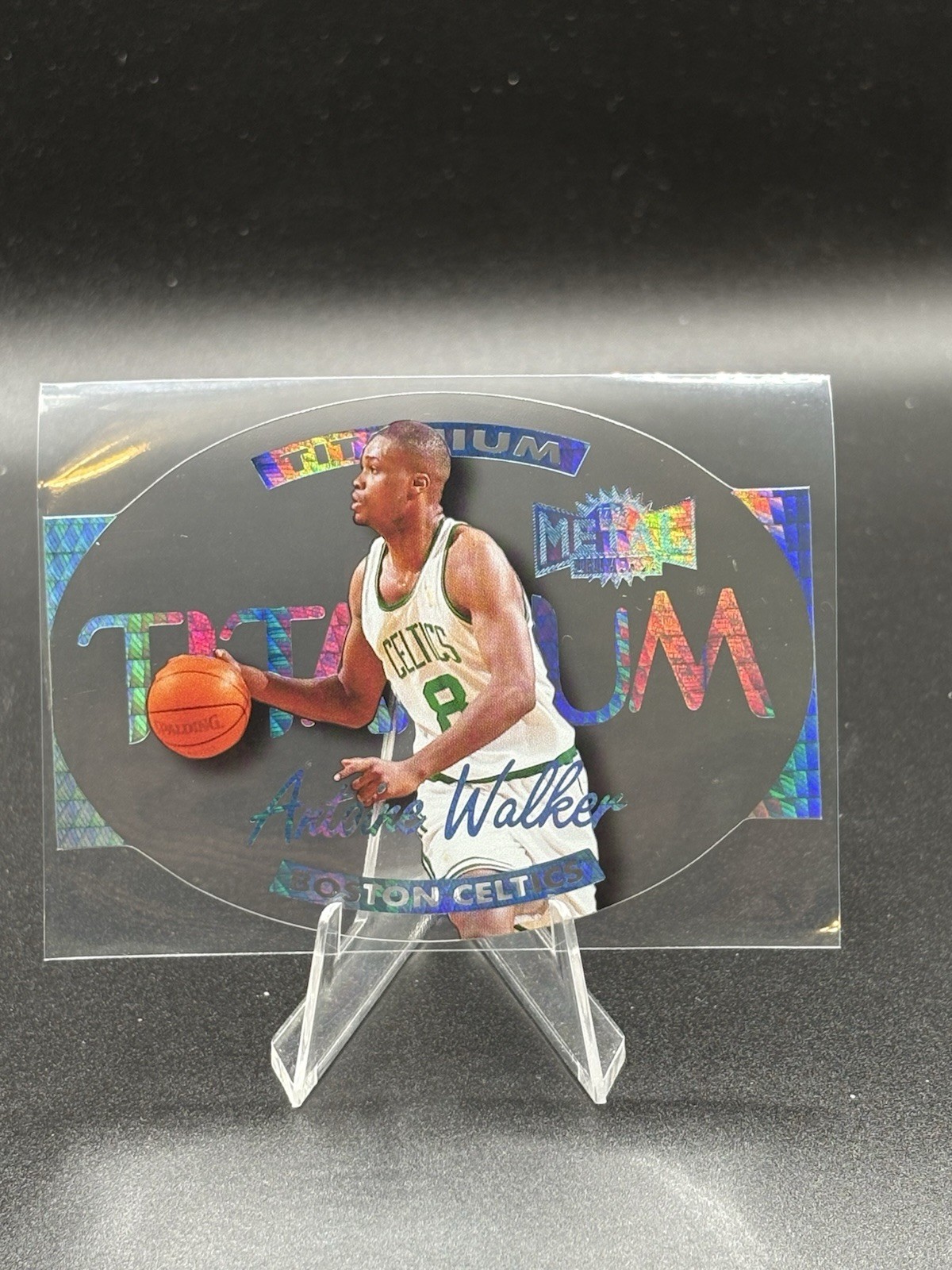 1997-98 Metal Universe Antoine Walker Titanium #14