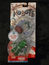 Robots Lug & Diesel Springer action figures Mix 'n' Match Mattel 2004 Brand New