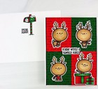 NEW - Stamptember 2025 - Pink and Main - Reindeer Kisses  -Stamp and Die Set — photo 4