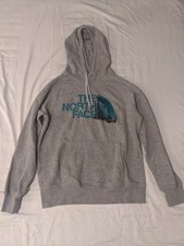 The North Face Women's Pullover Gray Hoodie Sweatshirt Size L