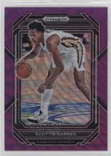 2023-24 Panini Prizm Draft Picks Purple Wave Prizm Scottie Barnes #62 0nr3