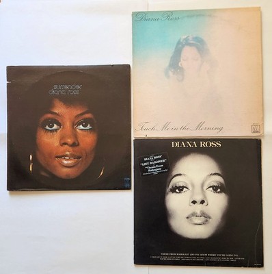 Diana Ross 3 LP Lot Surrender Touch Me in the Morning  S/T Theme from Mahogany